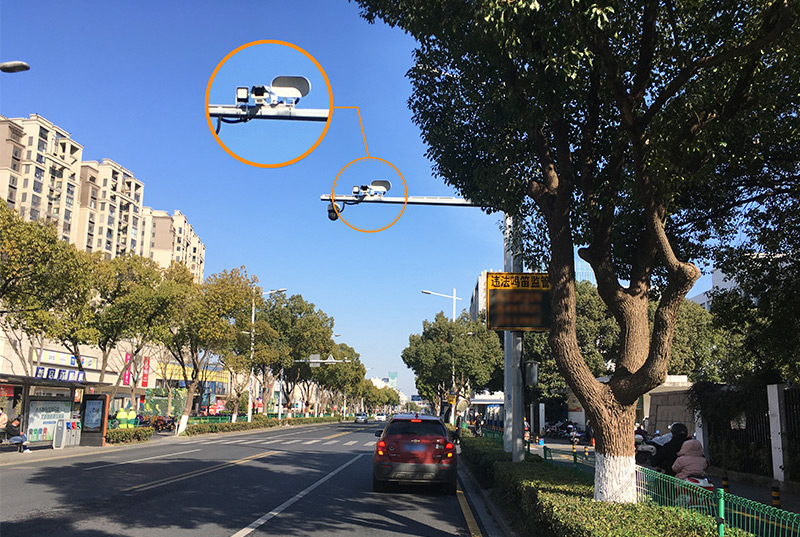 清聽聲學違法鳴笛、炸街車抓拍系統安裝案例