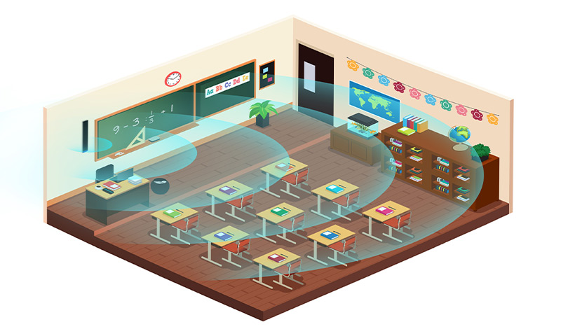 清聽聲學教室均衡聲場系統(tǒng)